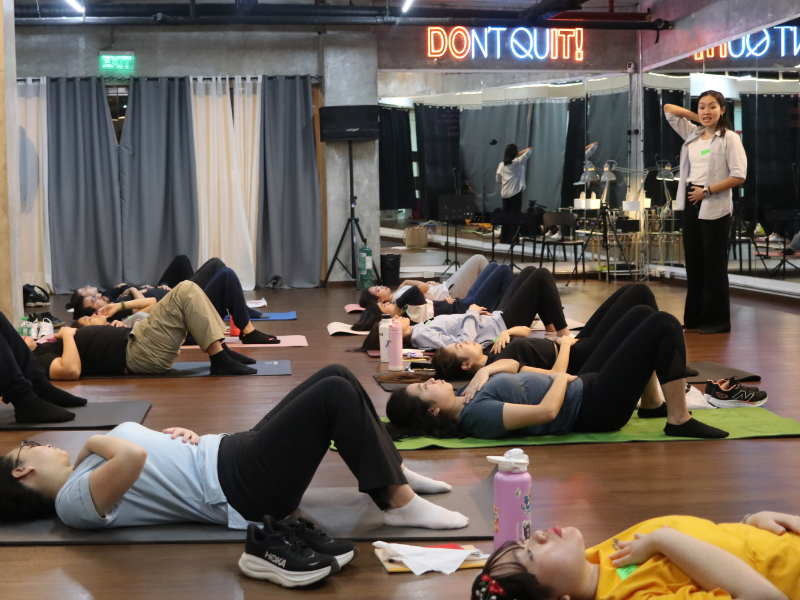 Regina De Vera leading a "Speaking with Prowess: Lite" workshop