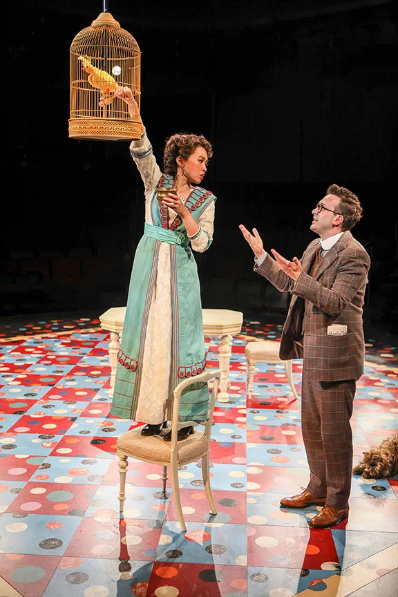 Regina De Vera as Louise Maske in "The Underpants" — The Old Globe, 2019