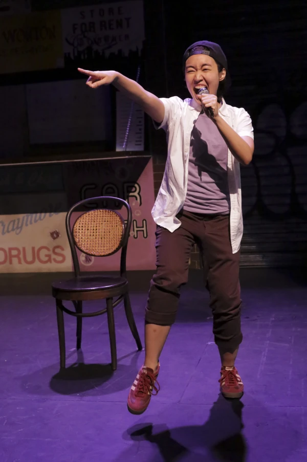 Regina De Vera as Aly in "Queens Boulevard" — The Juilliard School, 2017