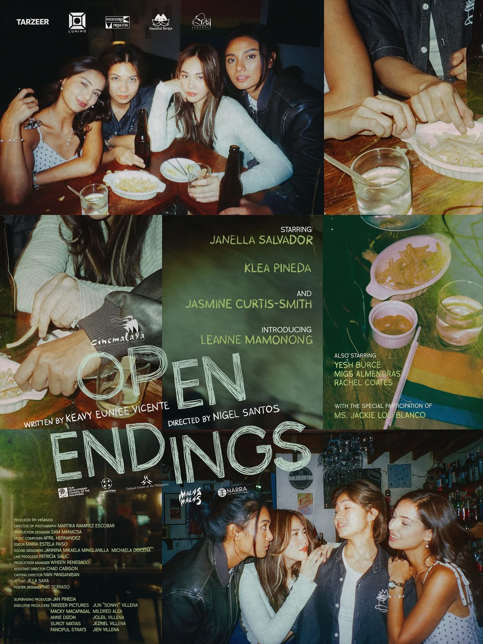 Official Poster — Open Endings, Cinemalaya Philippines 2025