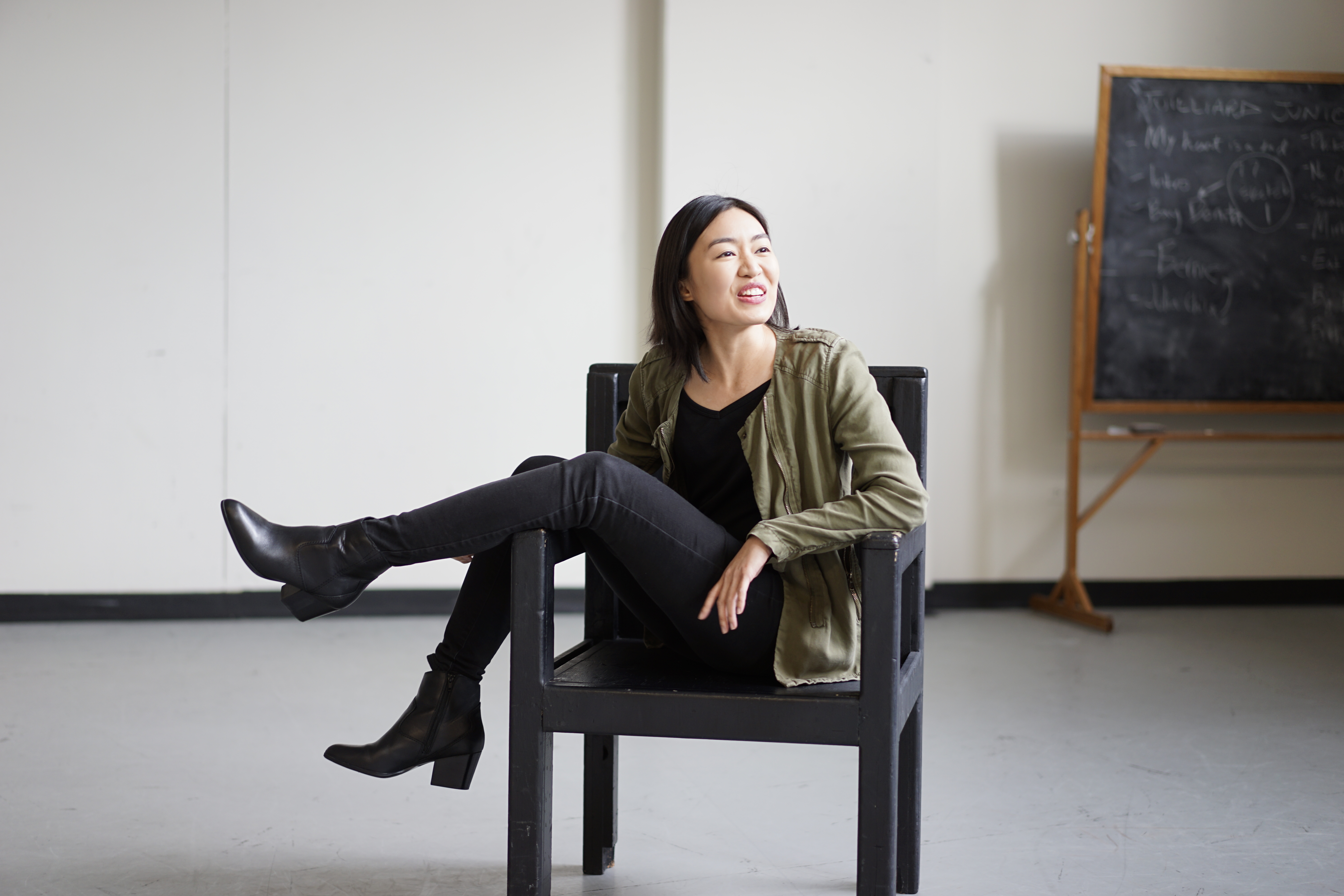 Regina De Vera photographed at The Juilliard School for The Citizen-Penguin