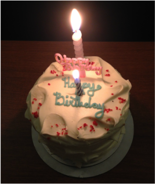 First Birthday out on my own.